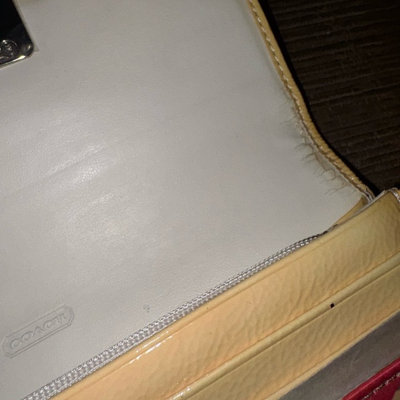 Coach NWT Patent Leather Hobo + Kristin Slim Envelope Wallet Set $559 Retail - Picture 14 of 15